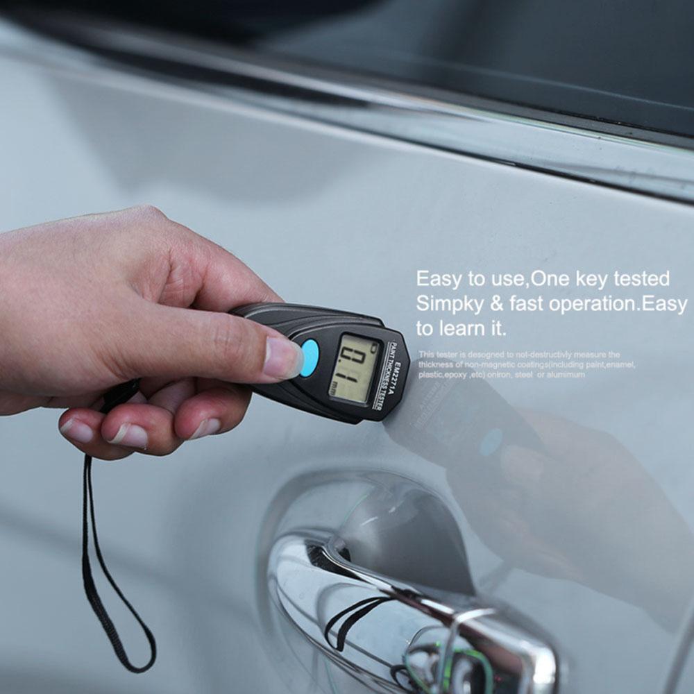 Coating Thickness Testing Measuring Tool Wide Range Of Applications Convenient Battery Included Precision Thickness Gauge