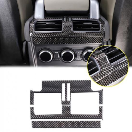 Carbon Fiber Rear Air Vent Outlet Panel Cover Trim For LR Defender -24