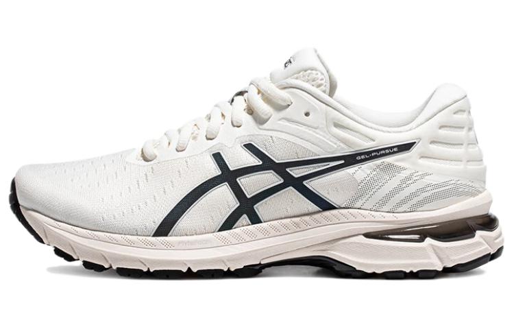 Asics Gel Pursue 7 Тканевая амортизация, Износостойкие Низкие Повседневные Беговые Кроссовки Женские Белый Синий 1012B102-103 35.5