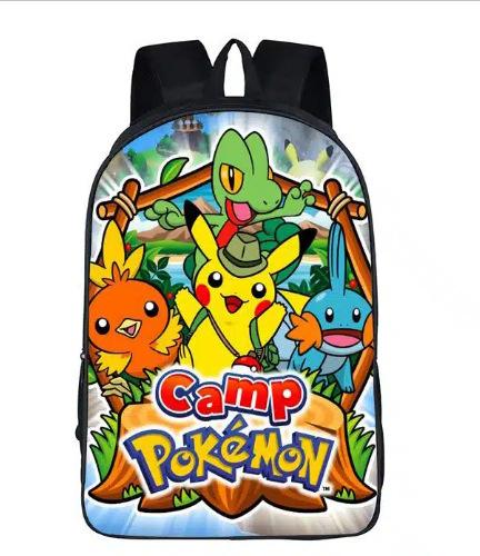 Pokémon Pokémon Backpack Student School Bag Cartoon Anime Backpack