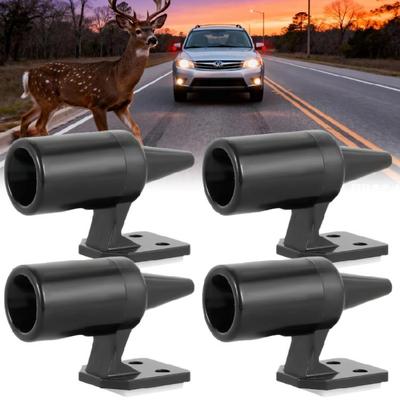 Wind Activated Animal Warning Whistles 4Pcs Vehicle Safety Devices For Preventing Wildlife Collisions
