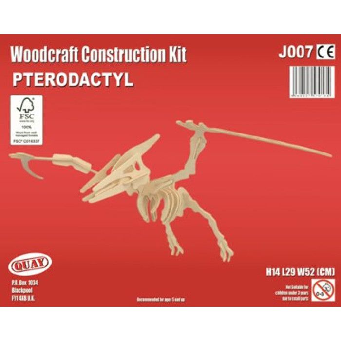 Maquette en bois Petit ptérodactyle