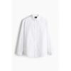 H M Easy Care Regular Fit sHirt wHite