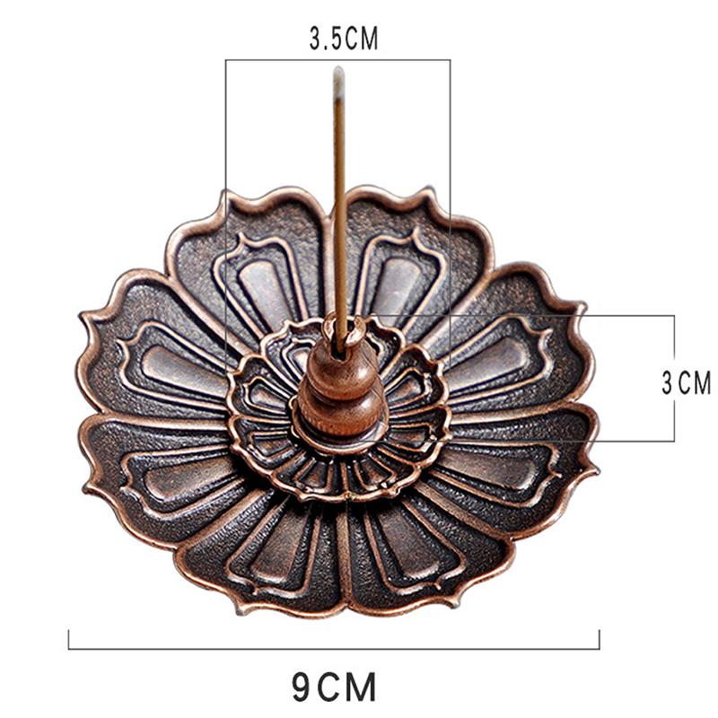 Incense Burner Coil Holder Plate Burner Lotus Rack Ash Catcher Plate Incense Sticks Holder For Soothe The Nerves Desktop Decor