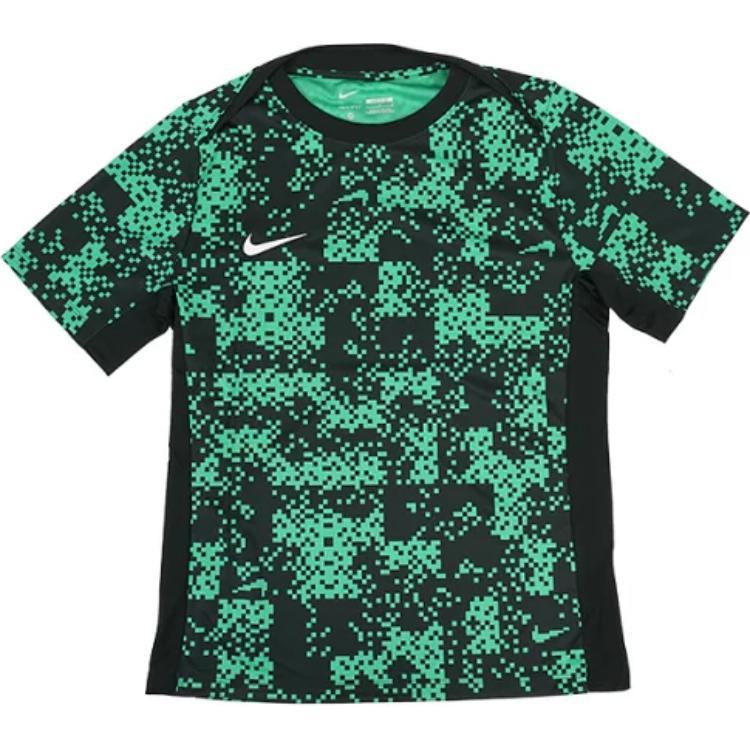 

Nike Graphic Print Slim Fit Crew Neck Short Sleeve T-Shirt Men Tops Green FN2412-324 L