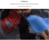 Retro Abstract Little People Knit Denim Sleeveless Vest Top