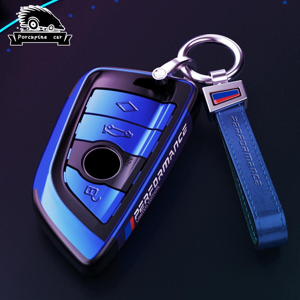 PC Car Key Case Cover Bag For Bmw F20 G20 G30 X1 X3 X4 X5 G05 X6 X7 G11 F15 F16 G01 G02 F48 Accessories Holder Shell Keychain