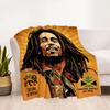 Bob Marley One Love Legend Blanket Soft Warm Cozy Perfect For Office Seaside Livingroom For All Occasions Stylish Decor Gifts For Family Or Friends