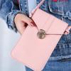 Women's Trendy PU Leather Crossbody Phone Wallet & Retro Coin Purse