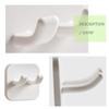 Punch-free Power Plug Socket Double Hook Power Cord Storage Rack Hanger Holder  Kitchen