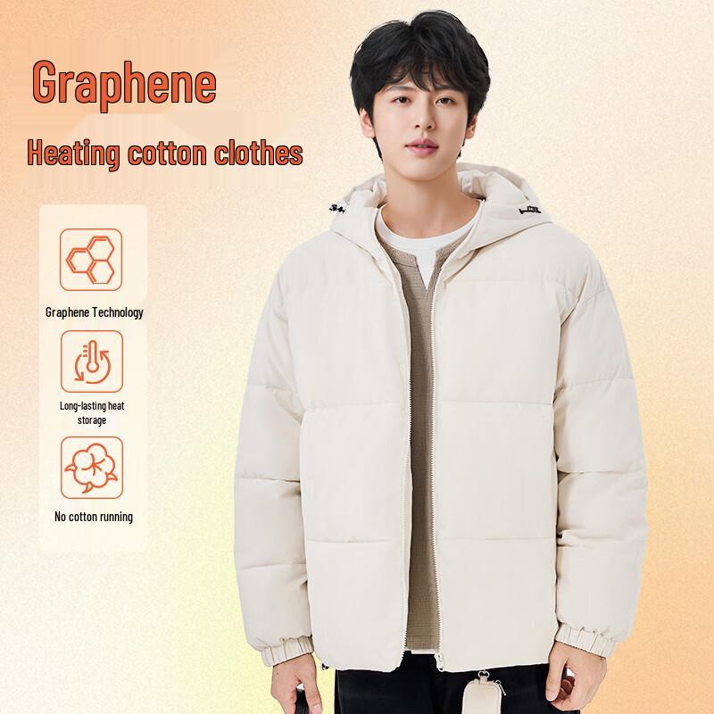 

Jeanswest Men s Graphene Hooded Padded Jacket XL