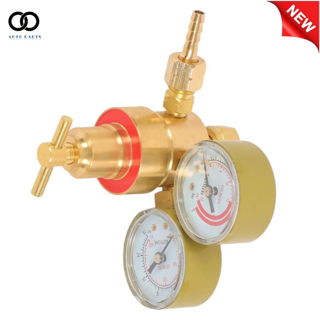 2" Dual Gauge Acetylene CGA200 Regulator 0-30PSI Outlet for Victor Torch Cutting