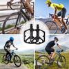1 Paar Fahrrad-Aluminiumpedale Rennrad und Mountainbikes Flachpedale Lager Langlebig Leicht Vielseitig Fahrradzubehör