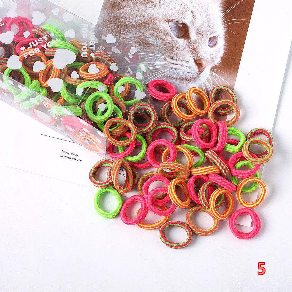 Stylingové pomůcky pro dívky Dětský držák na culík Elastické gumičky do vlasů Scrunchie Měkké gumičky