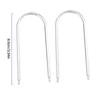 Pack of 2 Radio Removal Tool Workmanship Compact Size Multipurpose Extraction Keys CD Remover Car Repair Supplies Extractor