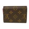 Gebraucht 12564 Porto Monnaie Rosalie M41939 7941 LV Logo Blume altes Modell Kartenetui Geldbörse Monogramm Fuchsie Damen von