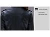 2025 Women's Slim PU Leather Motorcycle Jacket - Spring/Autumn Trendy Short Coat In Plus Sizes, European & American Style