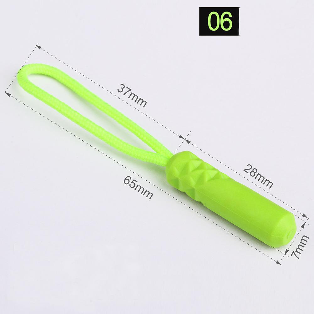 

10 шт./лот, 10 цветов, застежки-молнии, съемник на конце, подходит для веревки, сменный зажим, фиксатор сломанной пряжки, чемодан, палатка, рюкзак, шнур на молнии 10Pcs