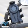 SEAMETAL Motorcycle Cell Phone Holder GPS Shockproof Smartphone Handlebar and Rearview Mirror Mount Airbag Shock Absorber Bracket