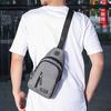 2025 New Men's Oxford Chest Bag Multi-functional Sports Outdoor Crossbody Bag Leisure Headset Shoulder Bag