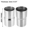 X Autohaux 51mm 57mm 63mm 70mm 77mmm 89mm Stainless Steel Car Universal Exhaust Pipe Adapter Reducer Connector Pipe Tube