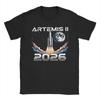 Printed Artemis II Mission To The Moon 2026 Artemis 2 T Shirt For Unisex Cotton Tshirts Short Sleeve Clothes