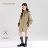 Mucmukn Kids' British Style Vintage Trench Coat Jacket