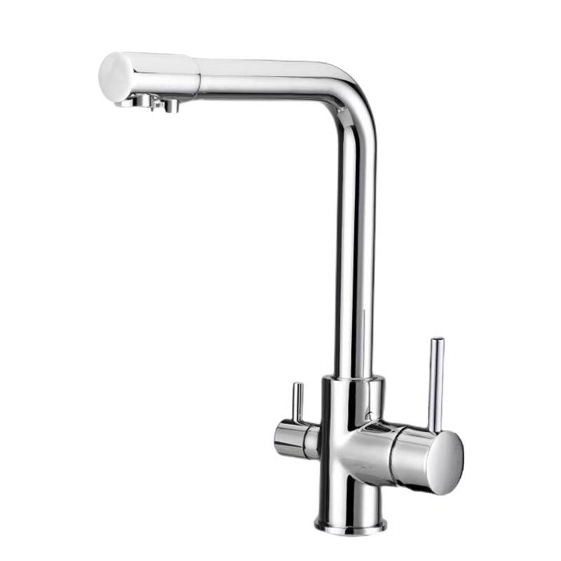 Drei-in-Eins drehbare Wasserfilterarmatur für die Küchenspüle