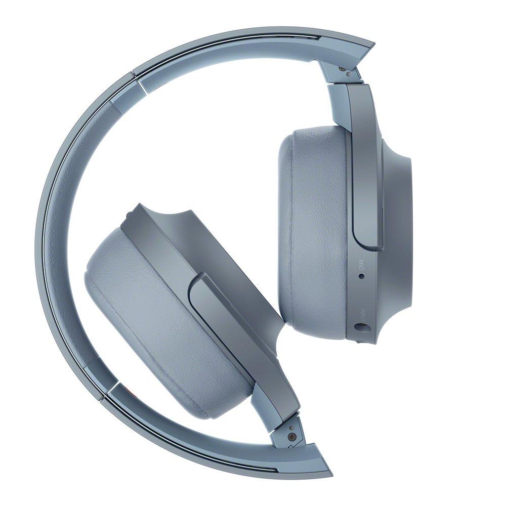 Sony on 2 Mini Wireless Wireless Audio Up to 24 Hours Continuous with 2017 360 Reality Audio Moonlit Blue L h.ear WH-H800 Headphones