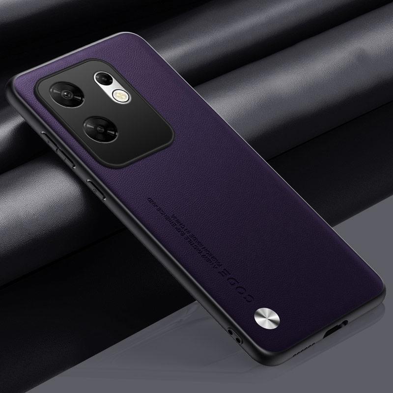 Luxury PU Leather Case For Infinix Zero 30 4G Back Cover Matte Silicone Full Protection Phone Case For Infinix Zero30 4G Coque