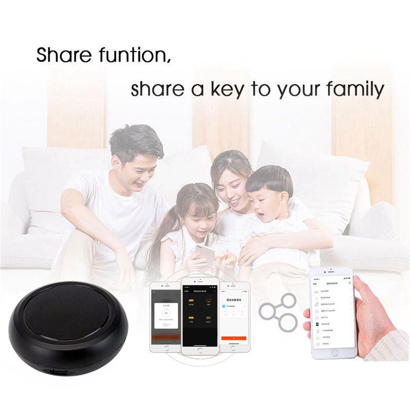 Premium-2X Tuya IR Smart Remote Control Universal App Voice Control For Air Conditioner Television Support Infrared чёрный