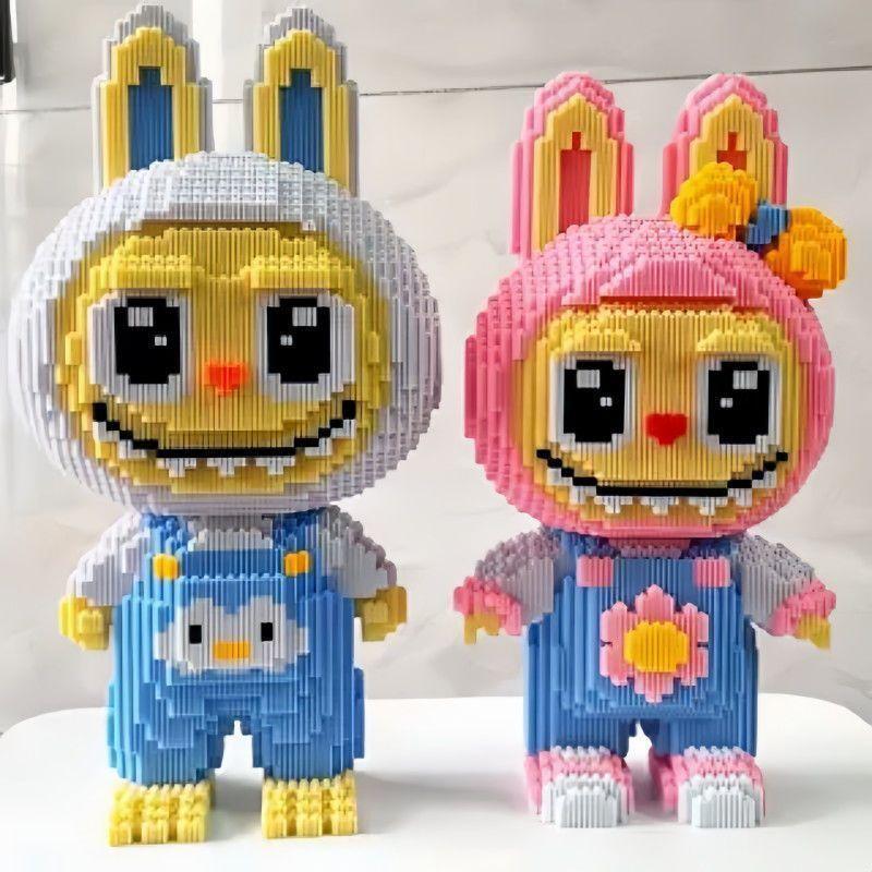 Rabub Building Block New Girl Series High Value Adult Version High Difficulty Puzzle Toy