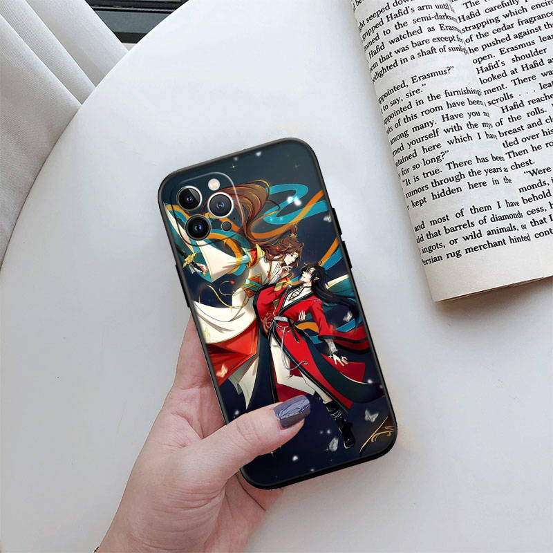 

JO30 Благословення Небесного Чиновника Чохол для телефону для Motorola Edge 50 40 30 Pro NEO Ultra Fusion Lite Plus G04 G04S G05 G15 G14 G24 G34 G35 G45 G54 G52 E32 Edge 30 Ultra 5G Темно-синій