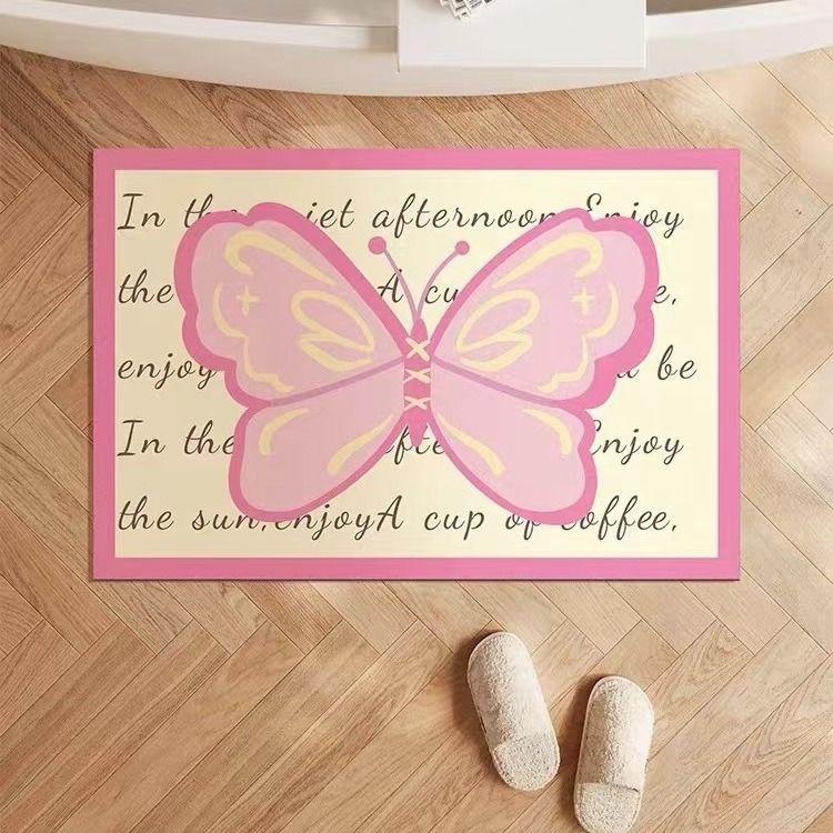 Diatom mud absorbent floor mat for bathrooms, showers, toilets, anti slip floor mat easy to wash, quick drying, wear-resistant