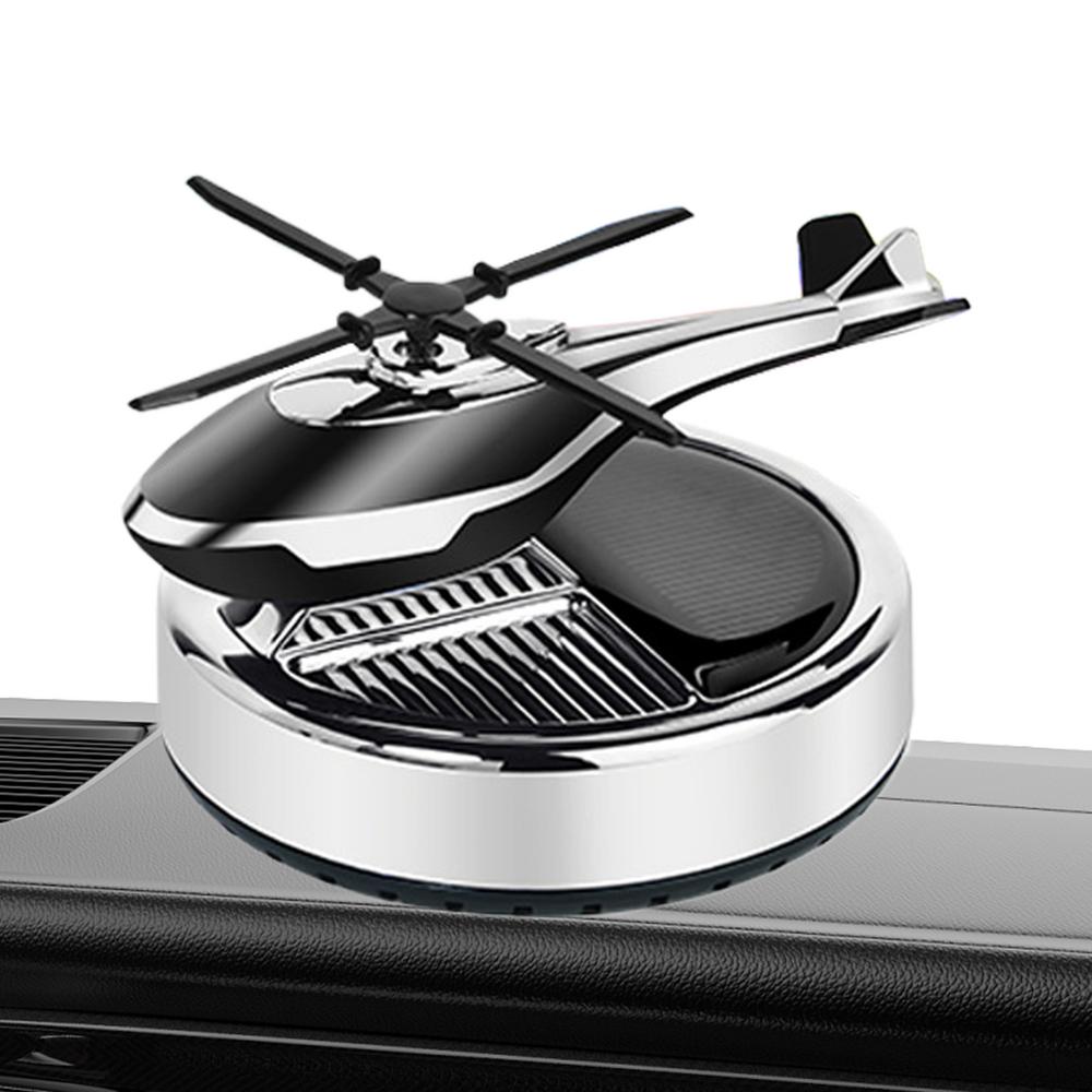 Helicopter Air Fresheners For Car Helicopter Shaped Decoration For Car Solar-Activated Scent Helicopter Freshener Diffuser For