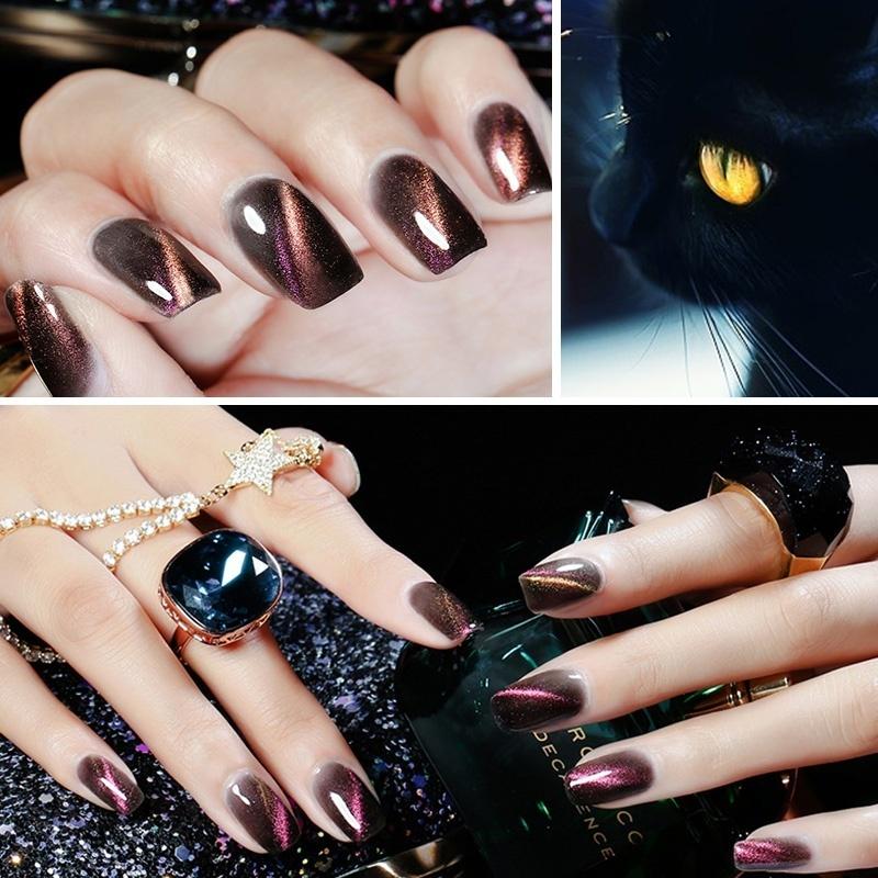 10ml Pisici Ochi Cameleon Magnet Gel Unghii Nail Arta Inmuiati Off