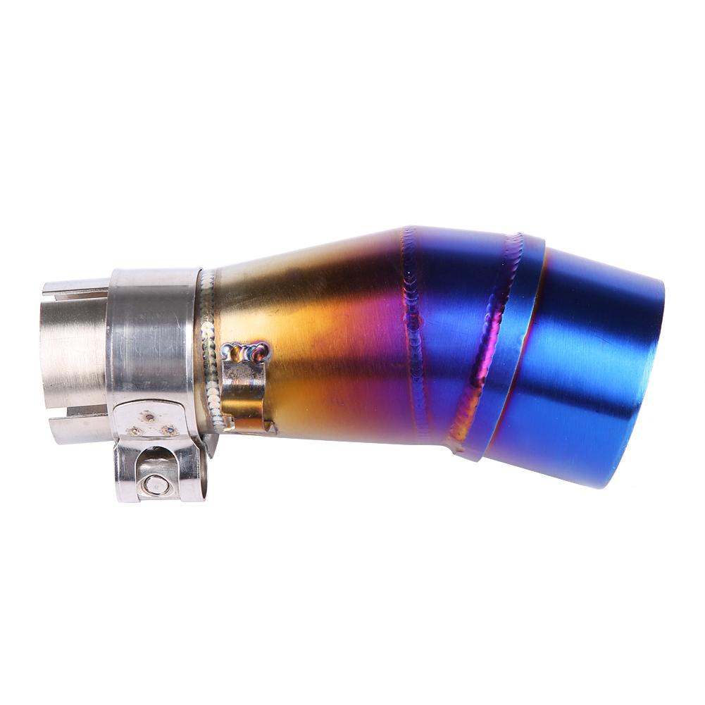 Motorcycle Full Exhaust System Middle Pipe Link Connect for Kawasaki Ninja 300 Z250 Z300 13 16