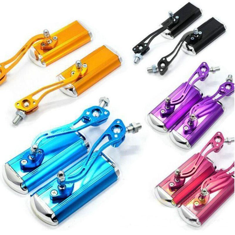 Specchietto da Bicicletta in Alluminio, Elegante e Resistente, per una Migliore Visione Posteriore sulle Mountain Bike