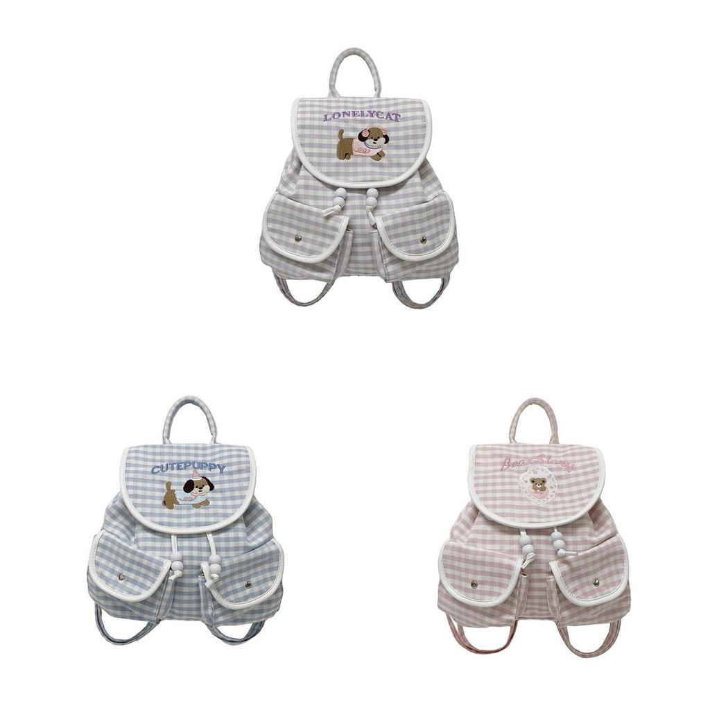 Style Dog Backpack For Teens With Cartoon Pattern And Storage Capacity 20l