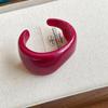 Gradient Geometric Resin Bracelet: Elegant, Versatile Fashion Jewelry for Women
