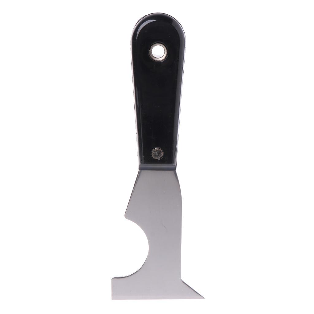 5 in 1 Tools Caulk Removal Tool Spackle Knifes Paint Remover Painters Tool Paint Can Opener for Wood Wallpaper Scraper