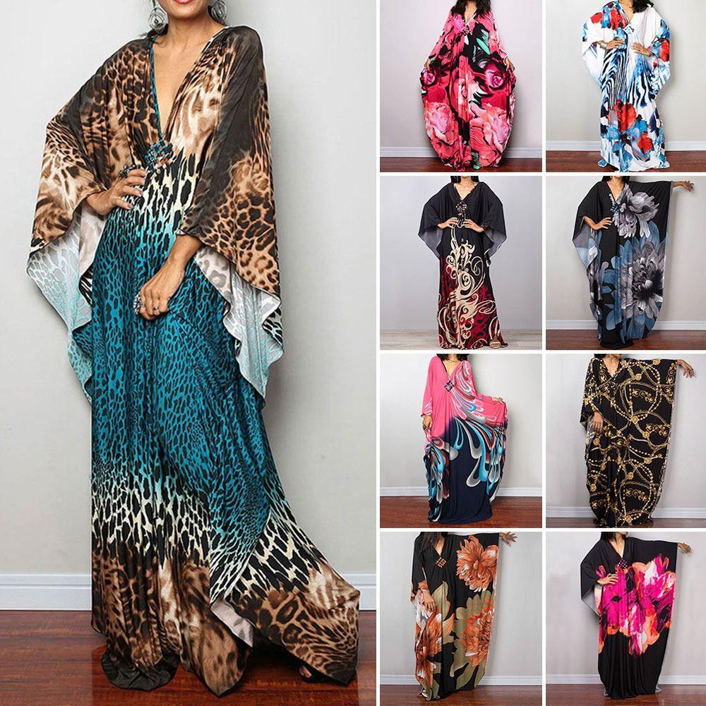 Maxi Long Dress Summer Sunscreen Smock Casual Vacation Swimsuit Cover Up Dress Bathing Suit Loose Bikini Cover-Ups for Women