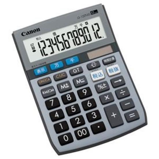 

Canon Calculator Ten Million Unit Series 12 Digits Mini Desktop Type 5570B001 1 Unit (Summary) LS-122TUG [x5 Sets]