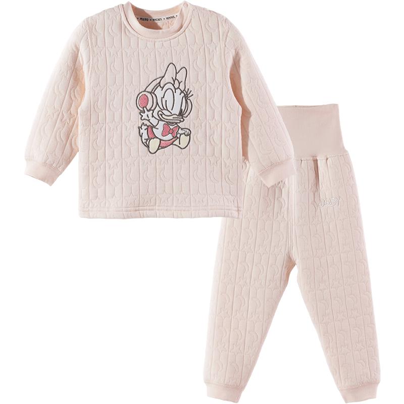 Disney Kids' Quilted Warm Pajama Set