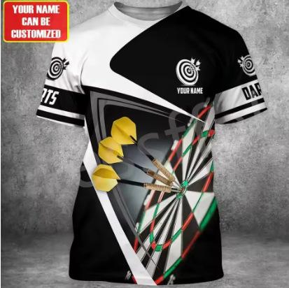 Simple Fashion Quick Dry Sports T-Shirt Summer Casual Short Sleeve 3D Printed T-Shirt Loose Breathable XXS
