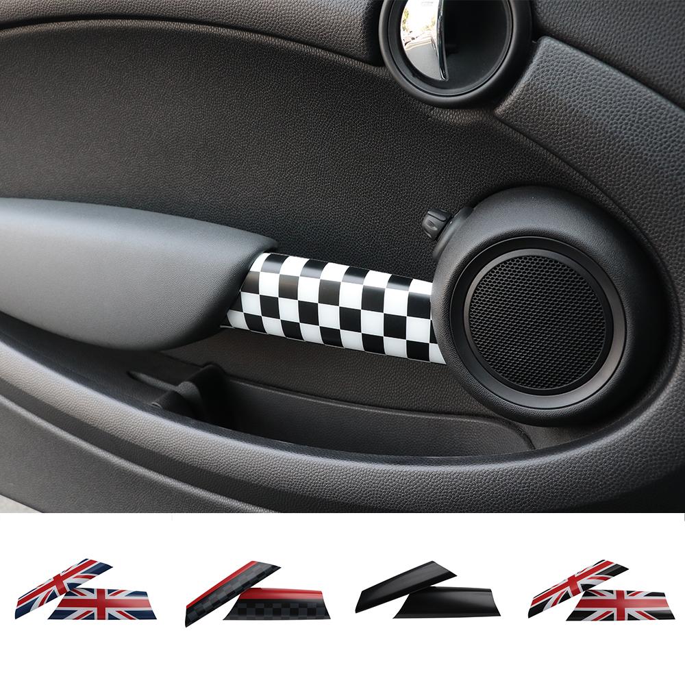 Union Jack autocolant de protecție pentru mânerul ușii interioare pentru Mini Cooper One S JCW R55 R56 Clubman Car Styling