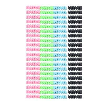 20 Packs Charging Cable Protectors Multipurpose Silicone Spiral Charging Cable Protectors for Cell
