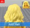 10pcs/lot MOC Bricks Female Hairs Model Action Figure Toy Kids Educational Building Blocks Assembled Toys