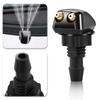 2pcs Car Wiper Spray Nozzle Universal Front Windshield Washer Sprinkler Water Sprayer for Honda Mazda Hyundai Auto Accessories