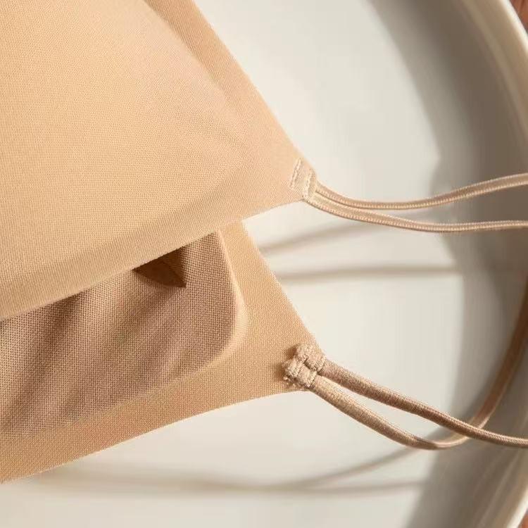 Liquid foundation cross beautiful back women's summer thin anti-sagging invisible seamless big halter bra